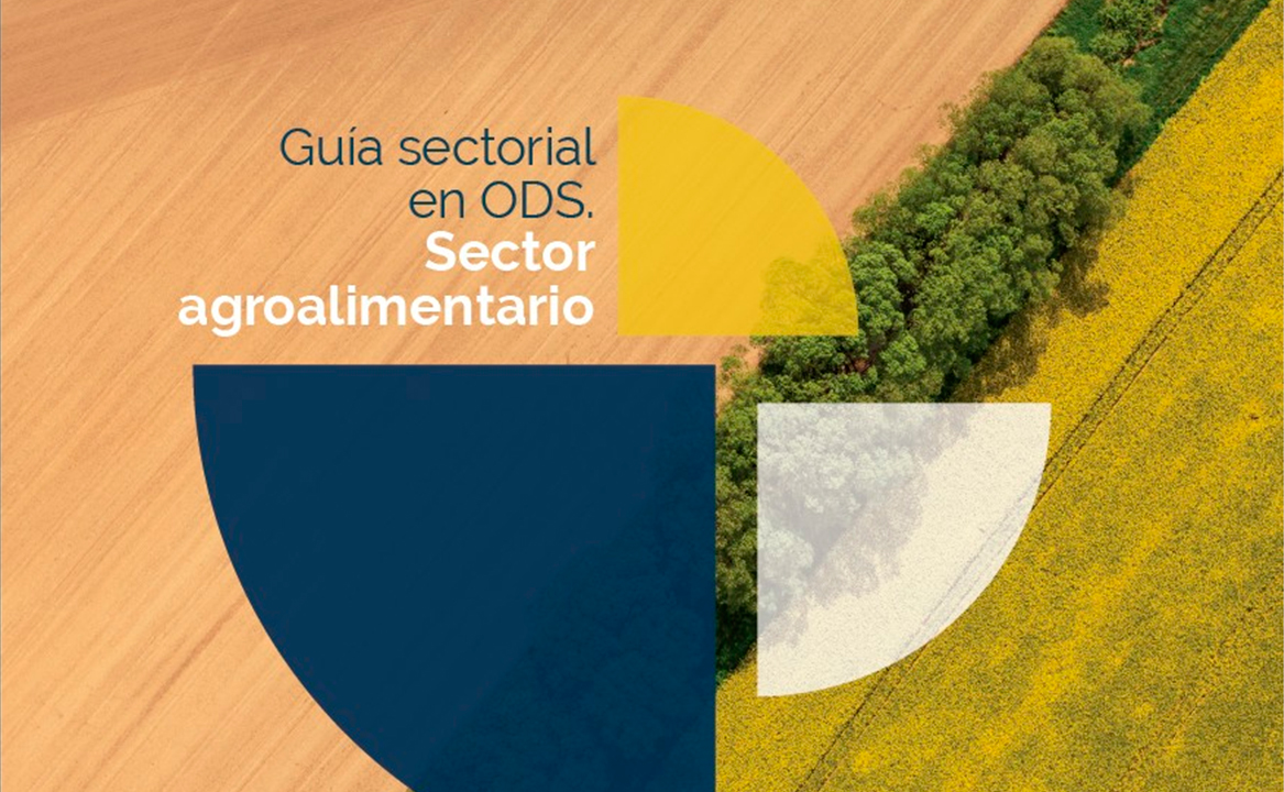 Portada Guía sectorial en ODS. Sector alimentario